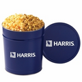 2 Way Popcorn Tins - Caramel & Cheddar Popcorn (3.5 Gallon)